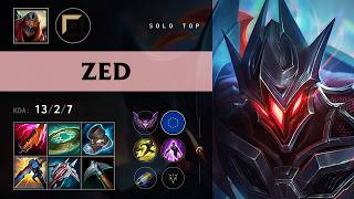 Zed Top vs Heimerdinger - EUW Master Patch 26.15