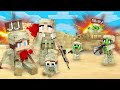 How mikey family and jj family became war in minecraft maizen