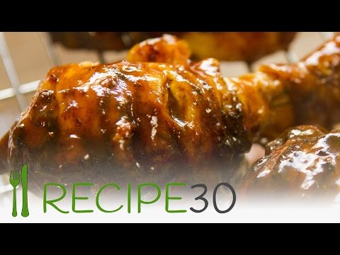 Barbecue BBQ chicken meat roasting