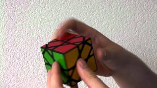 Offset Skewb + Half Turn Only 2x2x2 cube
