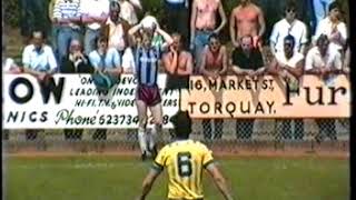 torquay united v scunthorpe united 15th may 1988