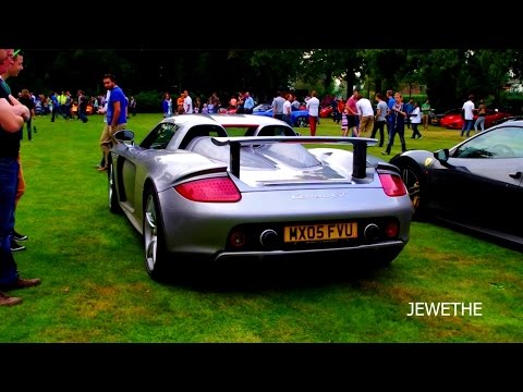 Porsche Carrera GT Exhaust SOUNDS! Start Up & Accelerations!