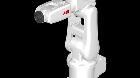 การควบคุมหุ่นยนต์อุตสาหกรรม ABB IRB120