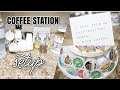 My New Coffee Station Setup | At Home With Quita