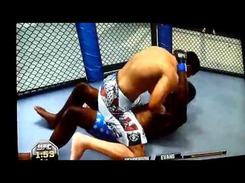 UFC Undisputed 2010 Dan Henderson (w) vs Rashad Evans Ranked Match