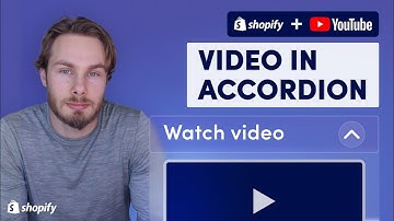 Shopify - How to Add a Video inside Collapsible Row on Product Page (Dawn Theme)