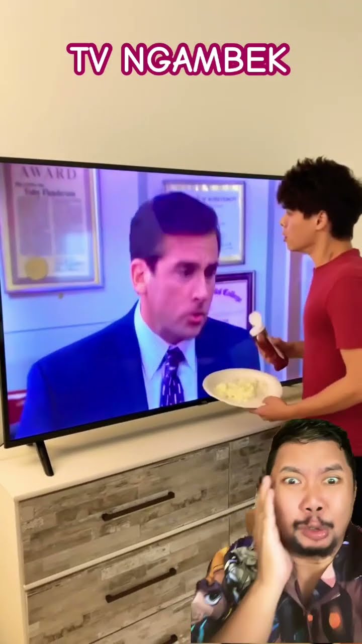 TVNYA NGAMBEK MAKAN PAKE SAOS!!!??? #funny #comedy #duet #efek #shorts