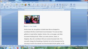 Word 2007: How to use cross reference in word