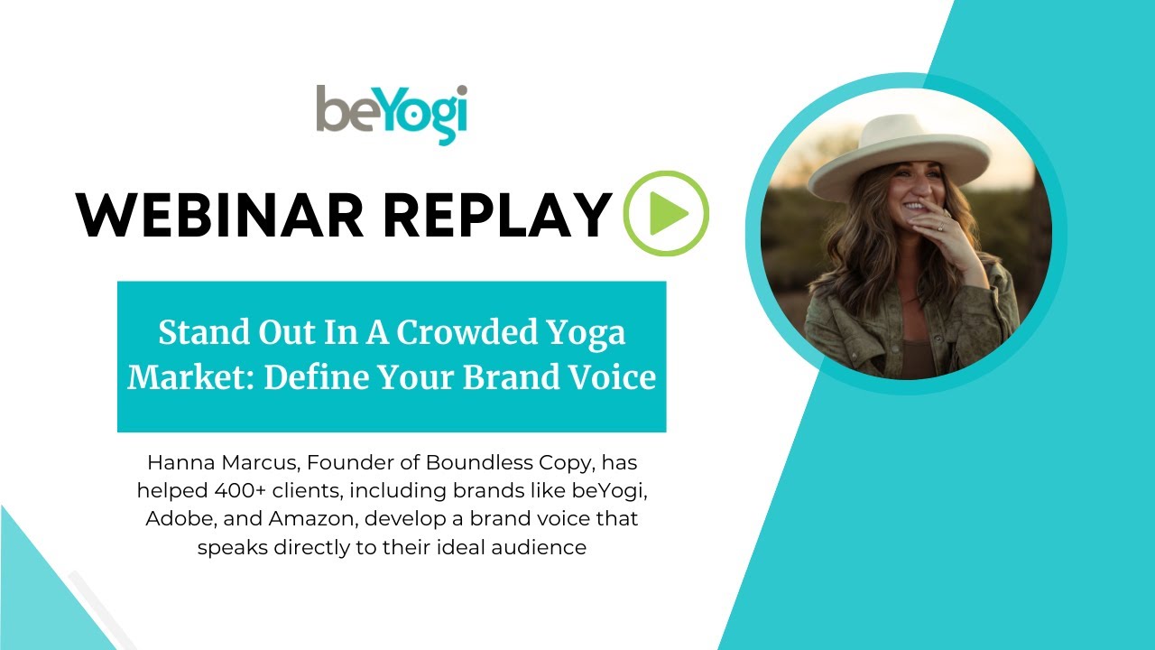 Stand Out In A Crowded Yoga Market: Define Your Brand Voice