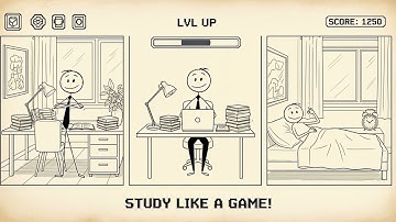 How to make studying so FUN that it almost feels like a video game