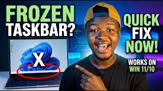 Taskbar Not Working/ Showing on Windows 11/10 Laptop Here's the Quick Fix Solution!