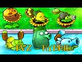 15 - PVZ Hybrid really fun game and one of hardest challenge 2 | PVZ HARD MOD