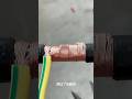 No Tape, No Problem – Wire Joint Trick! #diy #electrician #reels #viralvideo #shortvideo #shorts