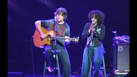 Dawn Tyler Watson and Paul Deslauriers performing ...