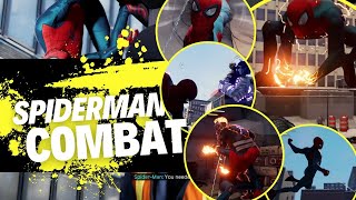 Spiderman Best Combat Skills | Spiderman Miles Morales | Marvel | Gameplay