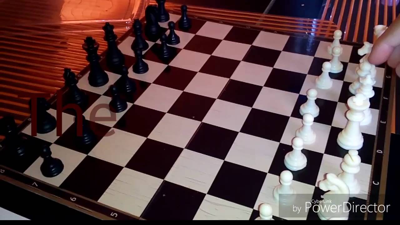 Шах и мат с три хода - YouTube