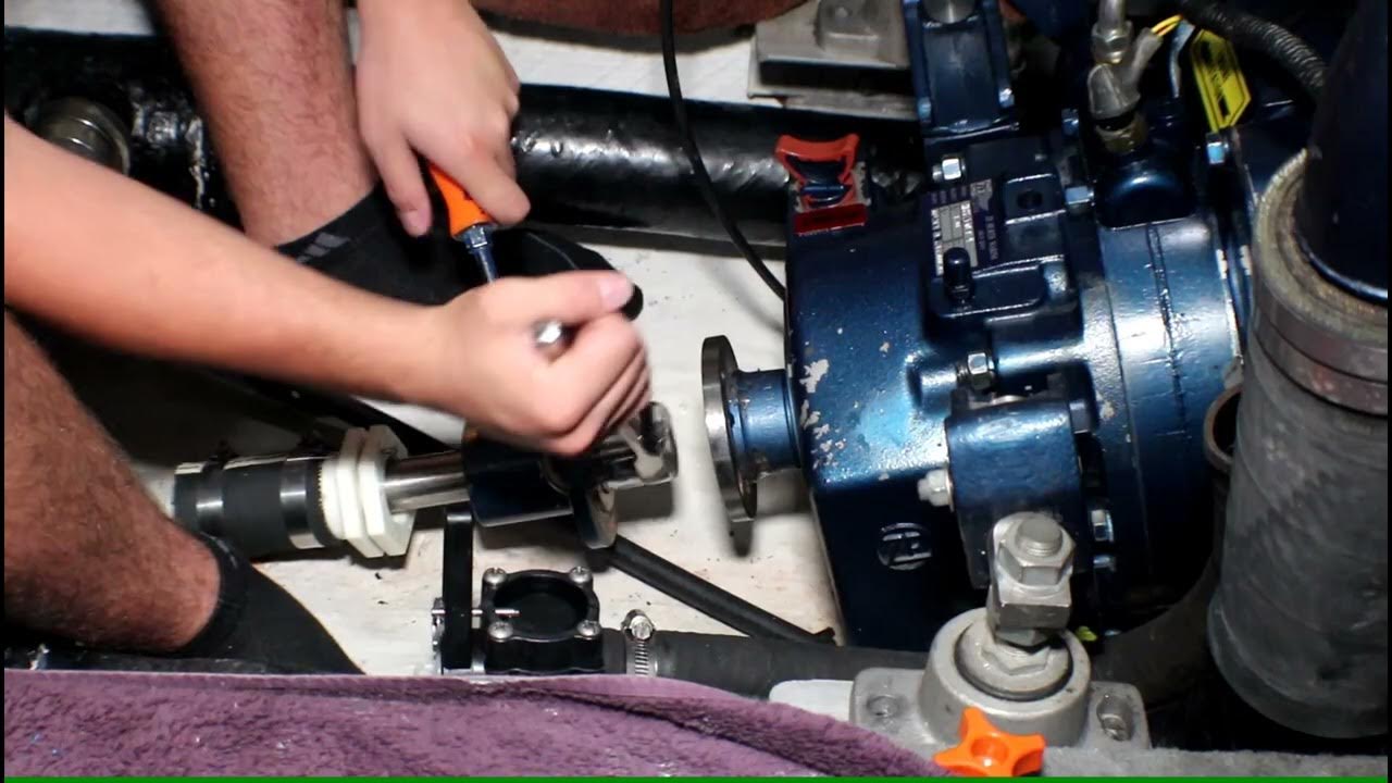 How To Install a New Flex Gland Shaft Seal YouTube