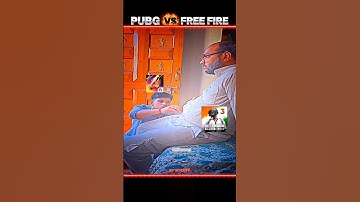 Free Fire ☠️ vs Pubg 🤡 #freefire #freefirevspubg #comparison #gaming #shortsfeed #shorts