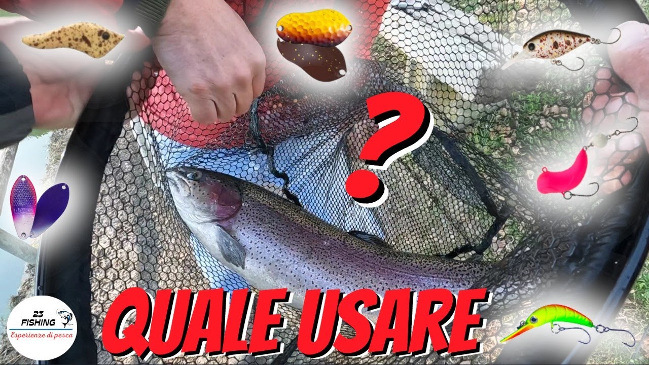 Ancora BIG a spinning: Quali artificiali uso per la trota lago.
