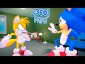 Tails caught sonic fnf  360 pov animation