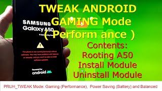 How to Tweak Samsung Galaxy A50 for Gaming using Pruh_Tweaks screenshot 5