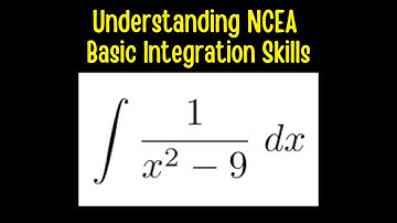 Understanding NCEA - Basic Integration Skills.