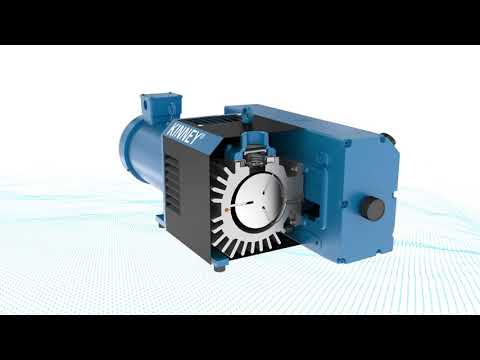 Achieve Continuous Operation in High-Volume Air Applications with Kinney KVO Vane Vacuum Pumps