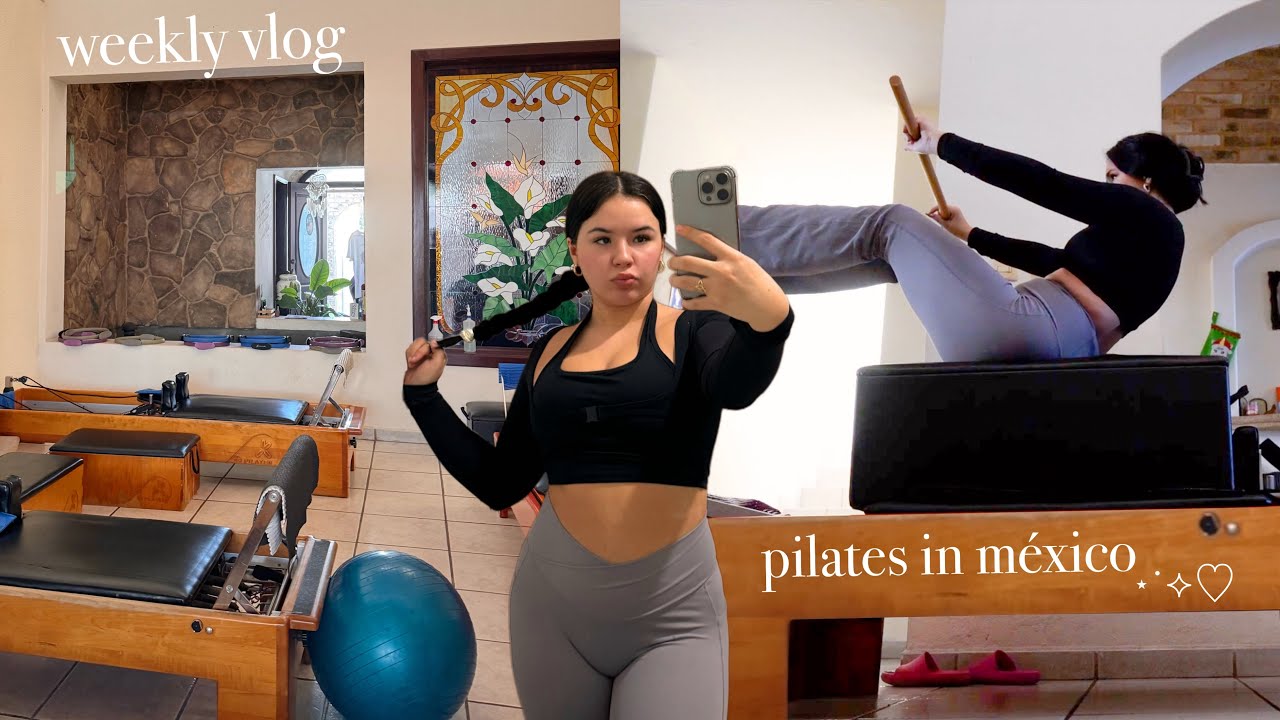 a week in my life … i’m officially a pilates hottie 💋