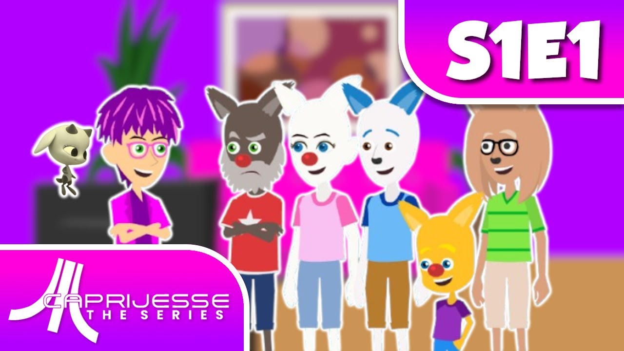 CapriJesse: The Series | S01E01 | Talking Tom & Friends Visits Jesse's House