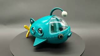 Cobalt Light Octonauts GUP-A Metal Toy Vehicle Rescue Ship Model Octopod Children's Gifts