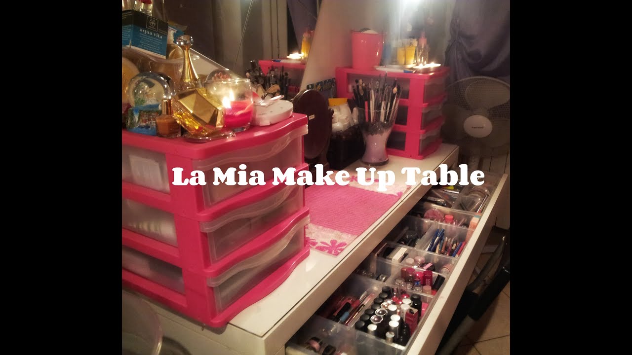 *La Mia POSTAZIONE MAKE UP*