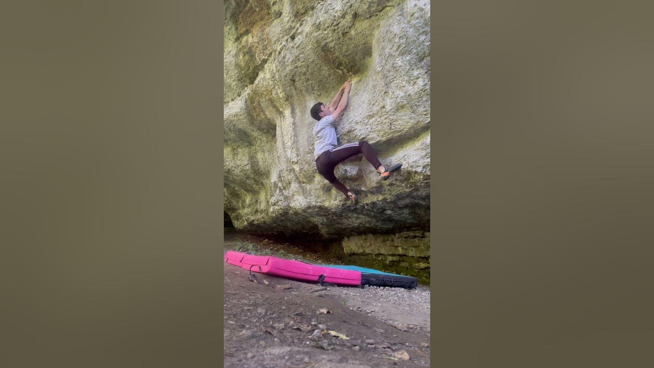 Jason’s problem 7C+ - Crag X - YouTube