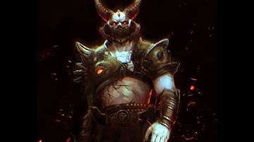 Marauder Drawing Timelapse - Doom Eternal