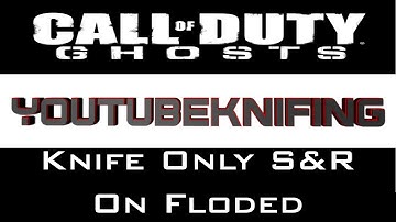 Epic Cod Ghosts Knife Only Search and Rescue YoutubeKnifing