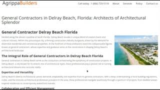 General Contractor Delray Beach