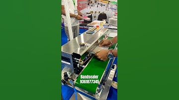 Bandsealer machine 9361877345 #interopactec #packagingmachine #coimbatore #expo