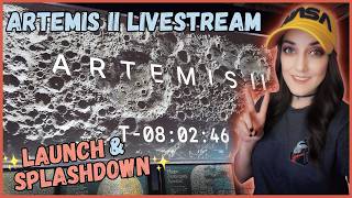 NASA Artemis II Mission Launch &amp; Splashdown | Live Stream