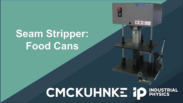 CMC-KUHNKE QbyV Seam Stripper for Food Cans