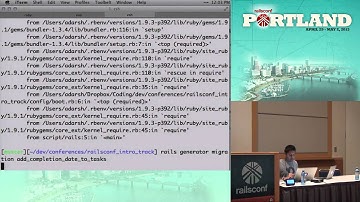 Rails Conf 2013 TDD Workshop: Outward-in Development, Unit Tests, and Fixture Data