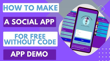 Making A Social App For Free - Demo Of The App