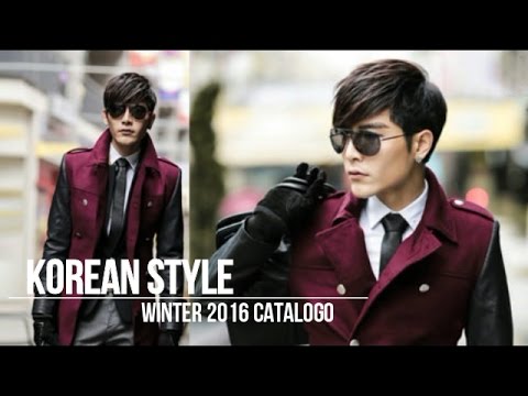Moda Hombre 2016 Sacos Gabardina Blazer Ropa Coreana Invierno 2016 Korean  Style Mexico - YouTube