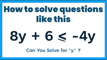How to Solve Linear Inequalities in one Variable |Year 9 | JSS 3 | BECE EXAMS |