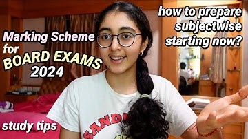 #34  How to prepare for Board Exams 2024 | Official ICSE Marking Scheme PDF