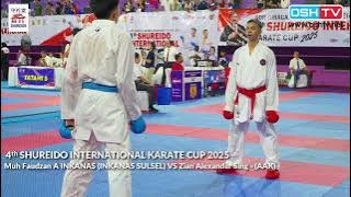 Muh Faudzan A VS Zian Alexander Sing - (AAK) 4th Shureido International Open Karate Cup 2025