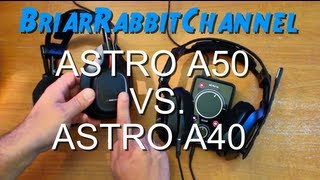 Astro A50 VS A40 + Mixamp Pro 2013 Comparison and Headset Review Gaming Headset