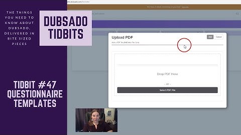 Dubsado Tidbit #47: Questionnaire Templates & PDF Uploads