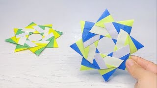 八角折纸飞镖教程