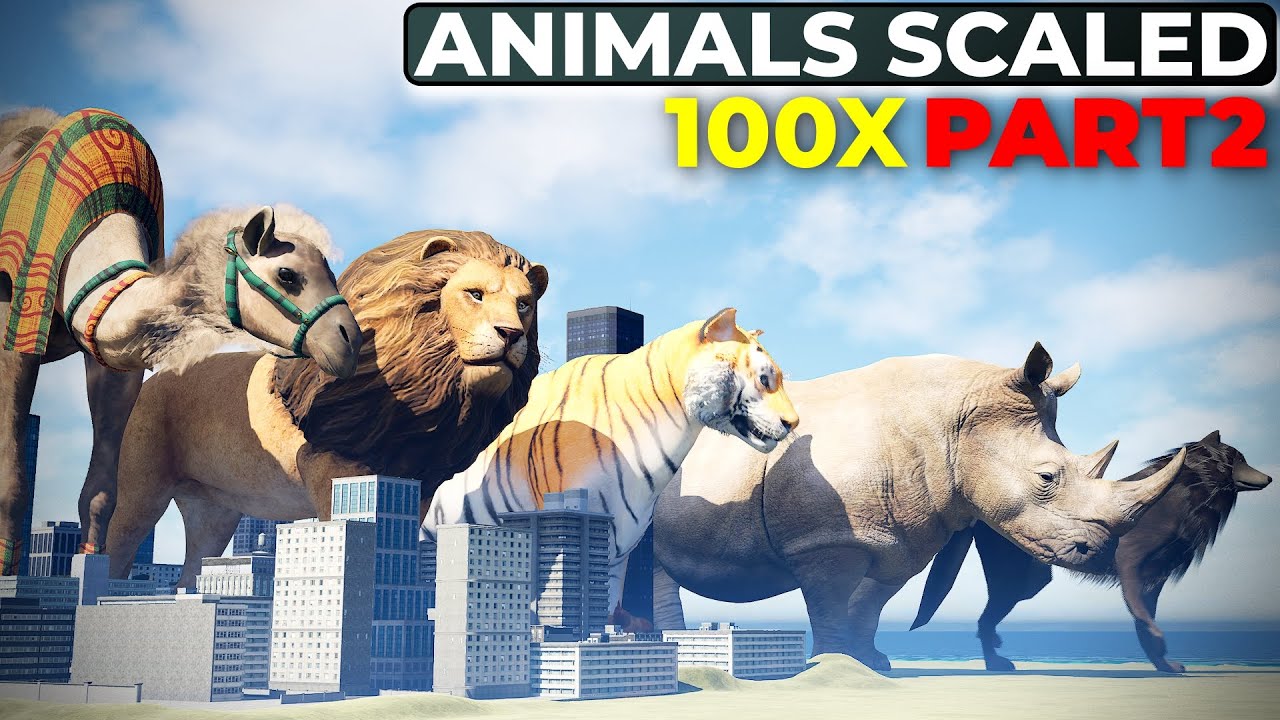 what-if-animals-grew-100-times-part-2-giant-animals-in-the-modern