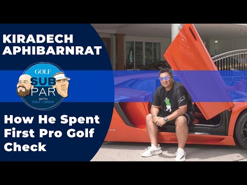 Video: Pro Golfer Kiradech Aphibarnrat říká, že golfuje na financování tenisky, hodinky a kolekce Ferrari