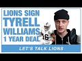 Detroit Lions SIGN Tyrell Williams